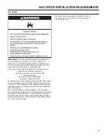 Preview for 9 page of Whirlpool CGD9050AW Installation Instructions Manual