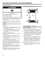 Preview for 10 page of Whirlpool CGD9050AW Installation Instructions Manual