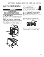 Preview for 17 page of Whirlpool CGD9050AW Installation Instructions Manual