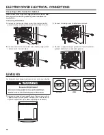 Preview for 22 page of Whirlpool CGD9050AW Installation Instructions Manual