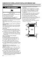 Preview for 38 page of Whirlpool CGD9050AW Installation Instructions Manual