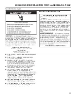 Preview for 39 page of Whirlpool CGD9050AW Installation Instructions Manual