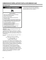 Preview for 40 page of Whirlpool CGD9050AW Installation Instructions Manual