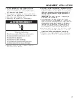 Preview for 49 page of Whirlpool CGD9050AW Installation Instructions Manual