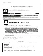 Предварительный просмотр 2 страницы Whirlpool CGM2745FQ Installation Instructions Manual