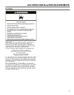 Preview for 9 page of Whirlpool CGM2745FQ Installation Instructions Manual