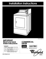 Whirlpool CGM2751KQ Installation Instructions Manual preview