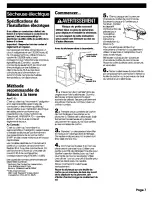 Preview for 20 page of Whirlpool CGM2751KQ Installation Instructions Manual