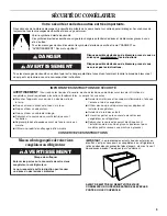 Preview for 9 page of Whirlpool Chest freezer Use & Care Manual