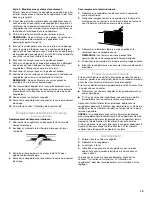 Preview for 13 page of Whirlpool Chest freezer Use & Care Manual