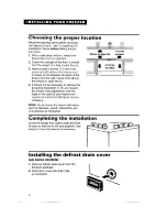 Предварительный просмотр 6 страницы Whirlpool CHEST FREEZERS Use And Care Manual