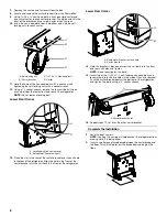 Предварительный просмотр 8 страницы Whirlpool Chillerator GARAGE REFRIGERATOR Use And Care Manual