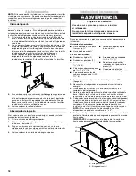 Предварительный просмотр 18 страницы Whirlpool Chillerator GARAGE REFRIGERATOR Use And Care Manual