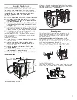 Предварительный просмотр 5 страницы Whirlpool CHW9060AW Installation Instructions Manual