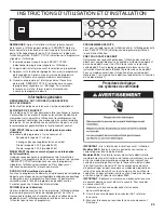 Предварительный просмотр 23 страницы Whirlpool CHW9060AW Installation Instructions Manual