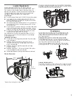 Предварительный просмотр 5 страницы Whirlpool CHW9060AW0 Installation Instructions Manual