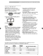 Предварительный просмотр 17 страницы Whirlpool CMT061SG Use And Care Manual