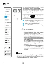 Предварительный просмотр 16 страницы Whirlpool COOK 30 Instructions For Use Manual