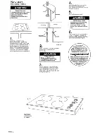 Preview for 4 page of Whirlpool Cooktop Installation Instructions