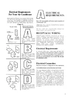 Preview for 3 page of Whirlpool Coolerator CAW21D2A1 Installation & Operation Manual