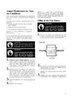 Preview for 17 page of Whirlpool Coolerator CAW21D2A1 Installation & Operation Manual