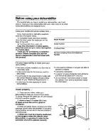 Preview for 3 page of Whirlpool Coolerator Operation Manual