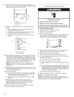 Предварительный просмотр 12 страницы Whirlpool Cornelius JEACS50SLF1 Use & Care Manual