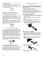 Предварительный просмотр 12 страницы Whirlpool CS20TKXNQ00 Refrigerator Use & Care Manual