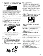 Предварительный просмотр 13 страницы Whirlpool CS20TKXNQ00 Refrigerator Use & Care Manual