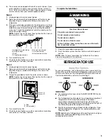 Preview for 5 page of Whirlpool CS25CFXTS00 Refrigerator Use & Care Manual