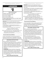 Preview for 6 page of Whirlpool CSP2760TQ0 Installation Instructions Manual