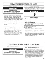 Preview for 11 page of Whirlpool CSP2760TQ2 Installation Instructions Manual