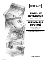 Whirlpool CT14NKXJN00 Refrigerator Use & Care Manual предпросмотр