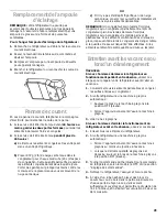 Preview for 41 page of Whirlpool CT14NKXJN00 Refrigerator Use & Care Manual