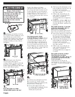 Предварительный просмотр 15 страницы Whirlpool Custom Series Installation Instructions Manual