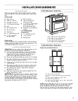 Preview for 3 page of Whirlpool CWG3100AA Installation Instructions Manual