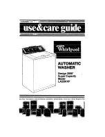 Предварительный просмотр 1 страницы Whirlpool Design 2000 LA5591XP Use & Care Manual