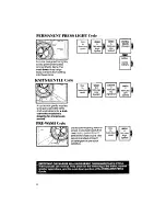 Preview for 8 page of Whirlpool Design 2000 LA5599XP Use & Care Manual