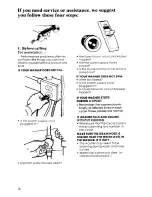 Preview for 14 page of Whirlpool Design 2000 LA5600XP Use & Care Manual