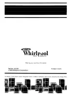 Preview for 16 page of Whirlpool Design 2000 LA5600XP Use & Care Manual