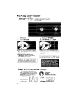 Preview for 4 page of Whirlpool Design 2000 LA6300XP Use & Care Manual