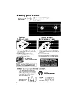 Preview for 4 page of Whirlpool Design 2000 LA6400XP Use & Care Manual