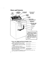 Предварительный просмотр 2 страницы Whirlpool Design 2000 LA7460XM User Manual