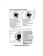 Предварительный просмотр 8 страницы Whirlpool Design 2000 LA7460XM User Manual