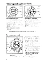 Предварительный просмотр 10 страницы Whirlpool Design 2000 LA77OOXP Use & Care Manual