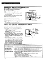 Предварительный просмотр 12 страницы Whirlpool DESIGNERSTYLE 2184589 Use And Care Manual