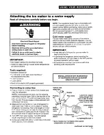 Предварительный просмотр 13 страницы Whirlpool DESIGNERSTYLE 2184589 Use And Care Manual