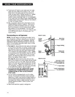 Предварительный просмотр 14 страницы Whirlpool DESIGNERSTYLE 2184589 Use And Care Manual