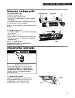 Предварительный просмотр 15 страницы Whirlpool DESIGNERSTYLE 2184589 Use And Care Manual