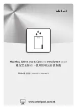 Whirlpool DM201NA Health & Safety, Use & Care And Installation Manual preview